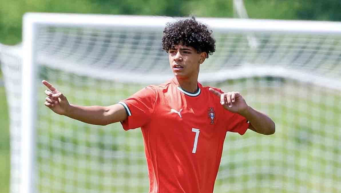 Cristiano Ronaldo jr. se une a la sub 16 en Portugal