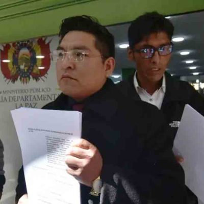 dirigente de Control Social de El Alto