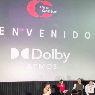 inauguran sala Dolby Atmos en Cine Center