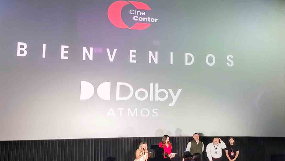 inauguran sala Dolby Atmos en Cine Center