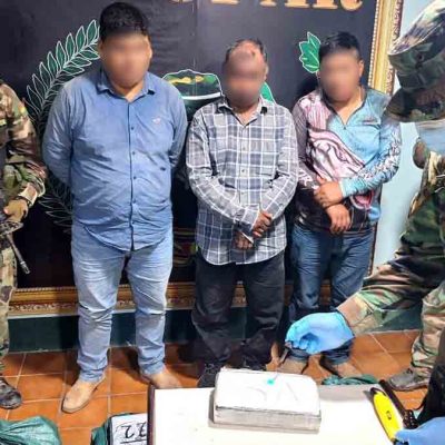 Felcn halla droga en Villa Tunari