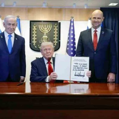 Firma acuerdo de paz Hamás e Israel