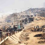 pobladores de Gaza