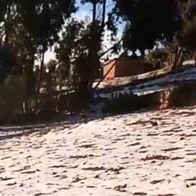 granizo en municipio de Arque deja 180 damnificados