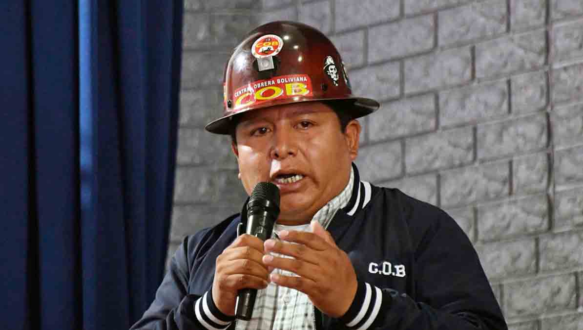 Juan Carlos Huarachi, exejecutivo de la COB