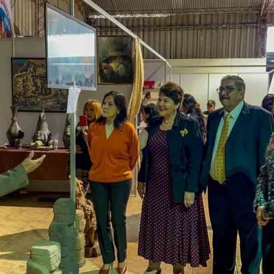 inauguración del Pabellón Infanto Juvenil Gaby Vallejo