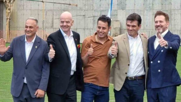 Infantino en la casa de La Verde