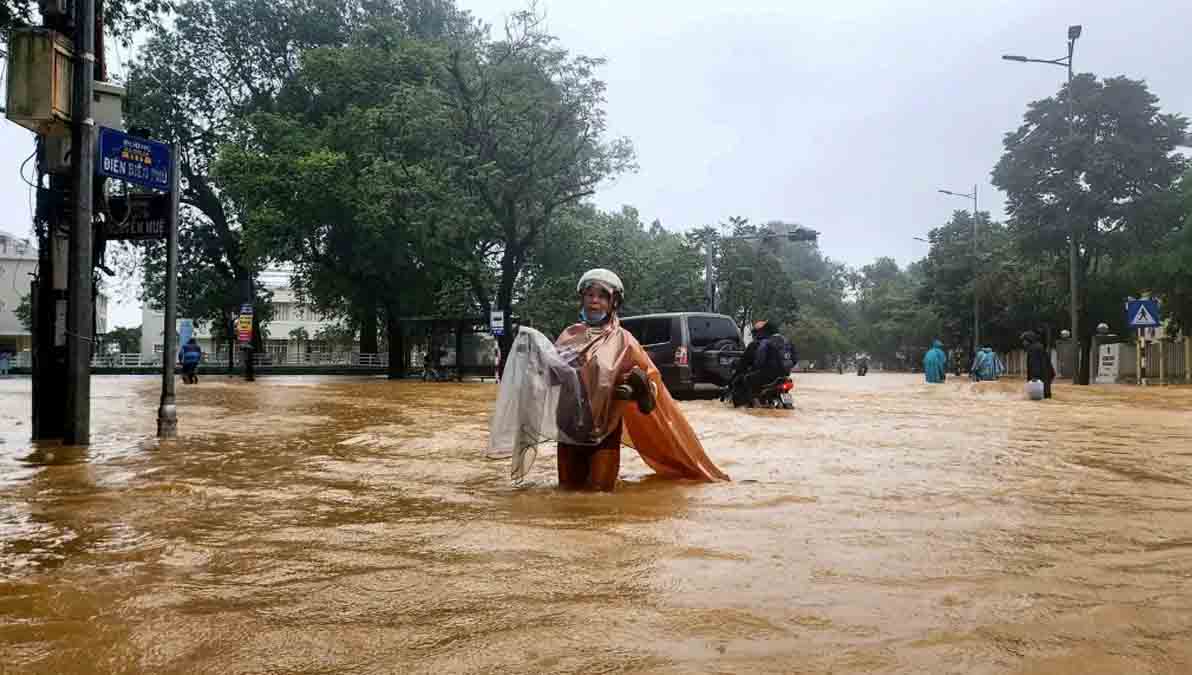 13 muertos por inundaciones en Vietnam