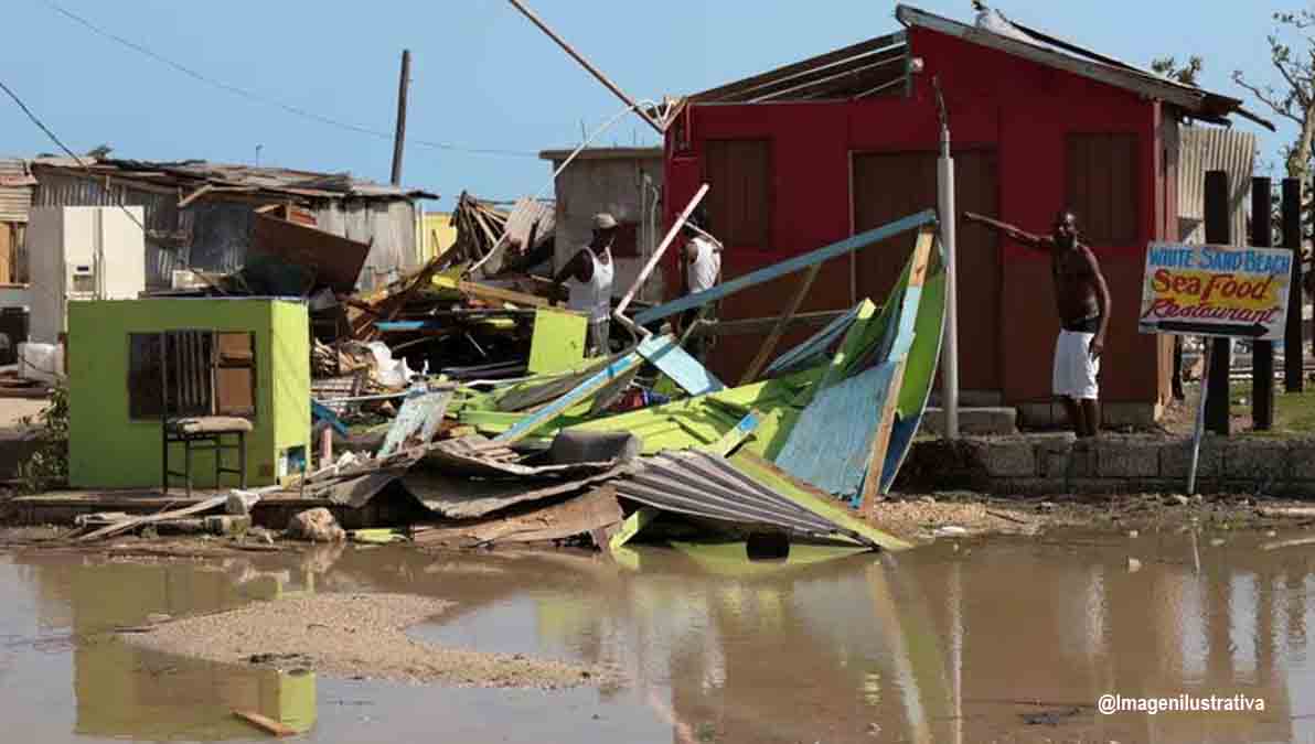 Huracán Melissa toca tierra en Jamaica