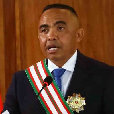Michael Randrianirina, presidente de Madagascar