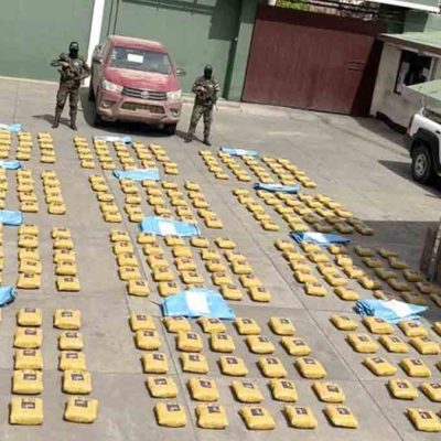 paquetes de marihuana secuestrada