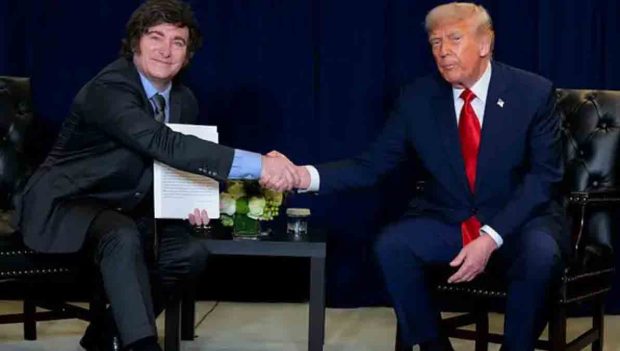 Milei y Trump firman acuerdo por 20 millones de dólares