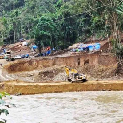 explotación minera ilegal en el norte de La Paz