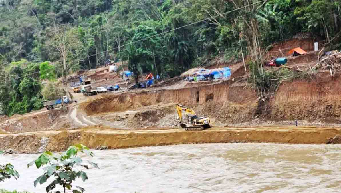 explotación minera ilegal en el norte de La Paz