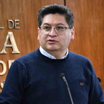 El ministro de Economía, Marcelo Monasterios