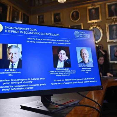 ganadores del Nobel de Economía 2025