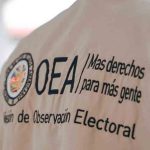 uno de los observadores electorales de la OEA