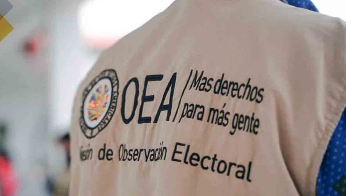 uno de los observadores electorales de la OEA