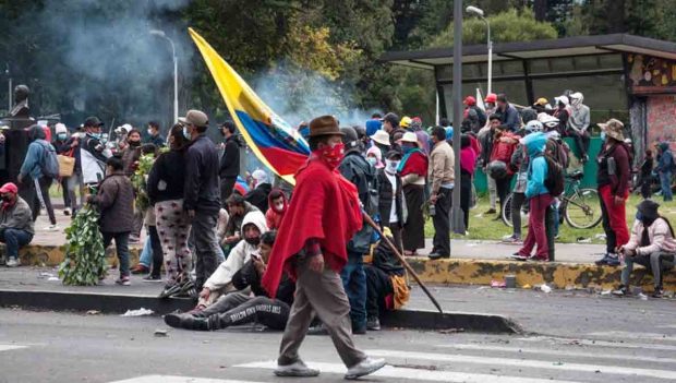 Paro nacional en Ecuador