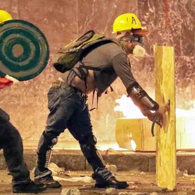 violentas protestas callejeras en Perú