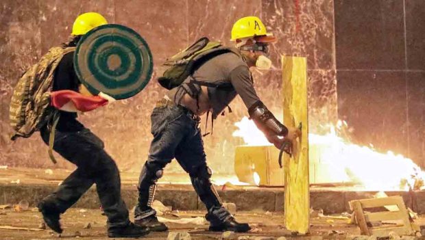 violentas protestas callejeras en Perú