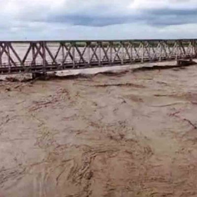 Lluvia provoca ruptura de Puerto Pailas en Santa Cruz