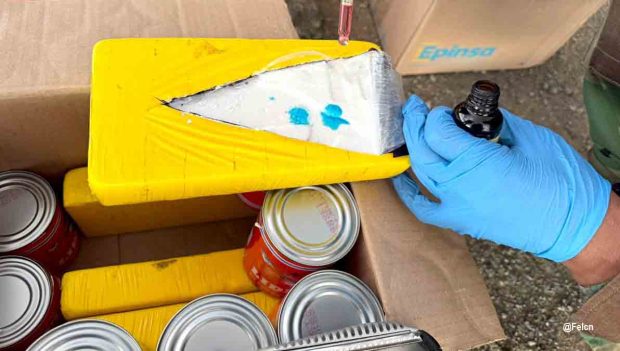 Hallan drogas entre sardinas en Desaguadero