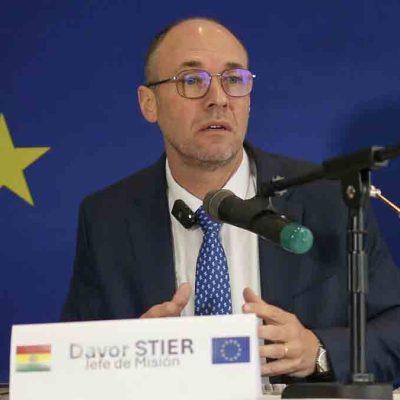 jefe de la misión de la UE, Davor Stier