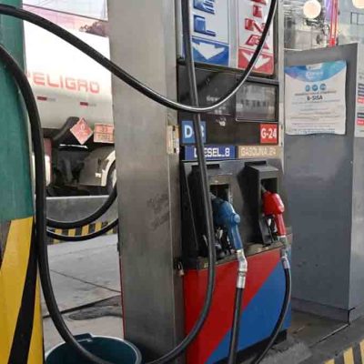 una estación de servicios