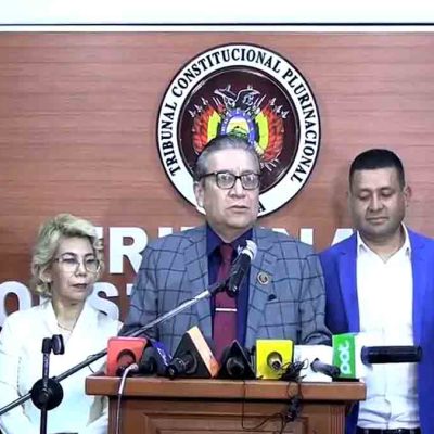 Los cinco magistrados autoprorrogados del TCP