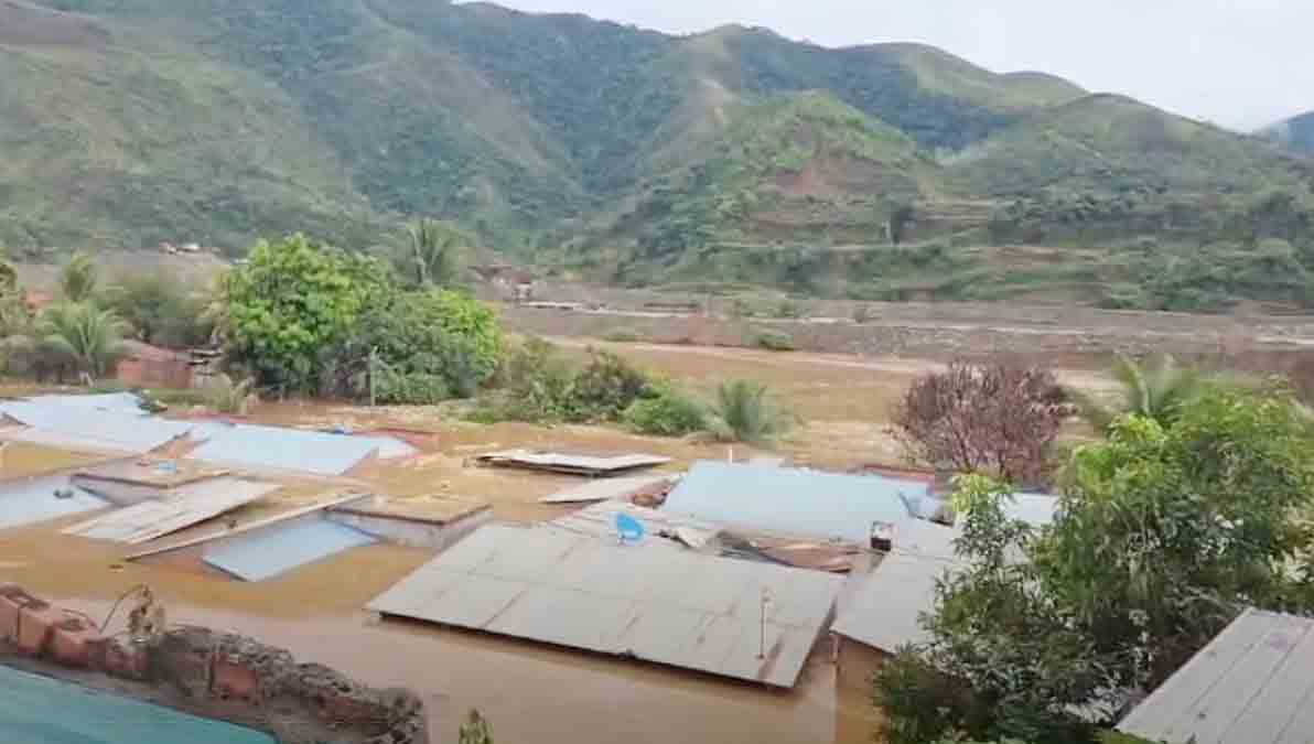 inundación en Tipuani