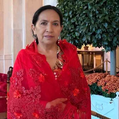 Tomasa Yarhui es feja de bancada de senadores por Libre