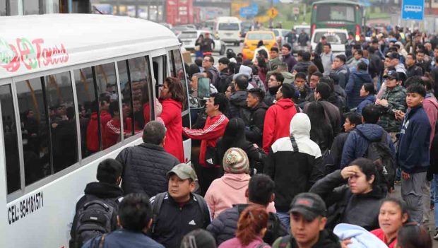 para el transporte en Lima
