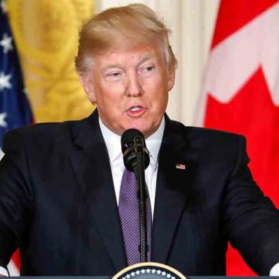 el presidente Donald Trump