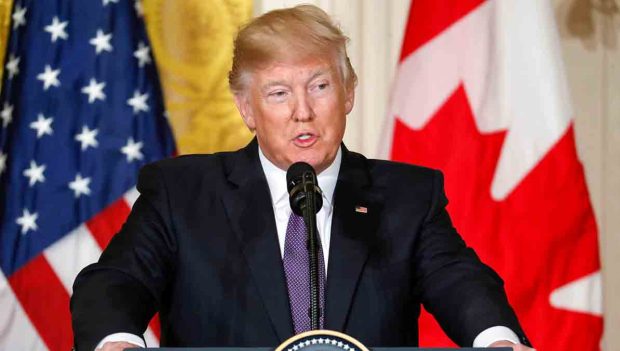 el presidente Donald Trump