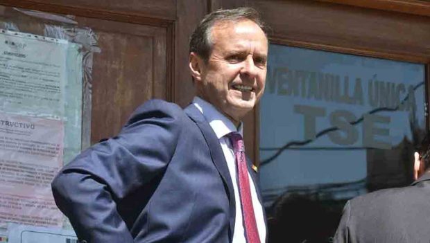 Jorge "Tuto" Quiroga, líder de la alianza Libre