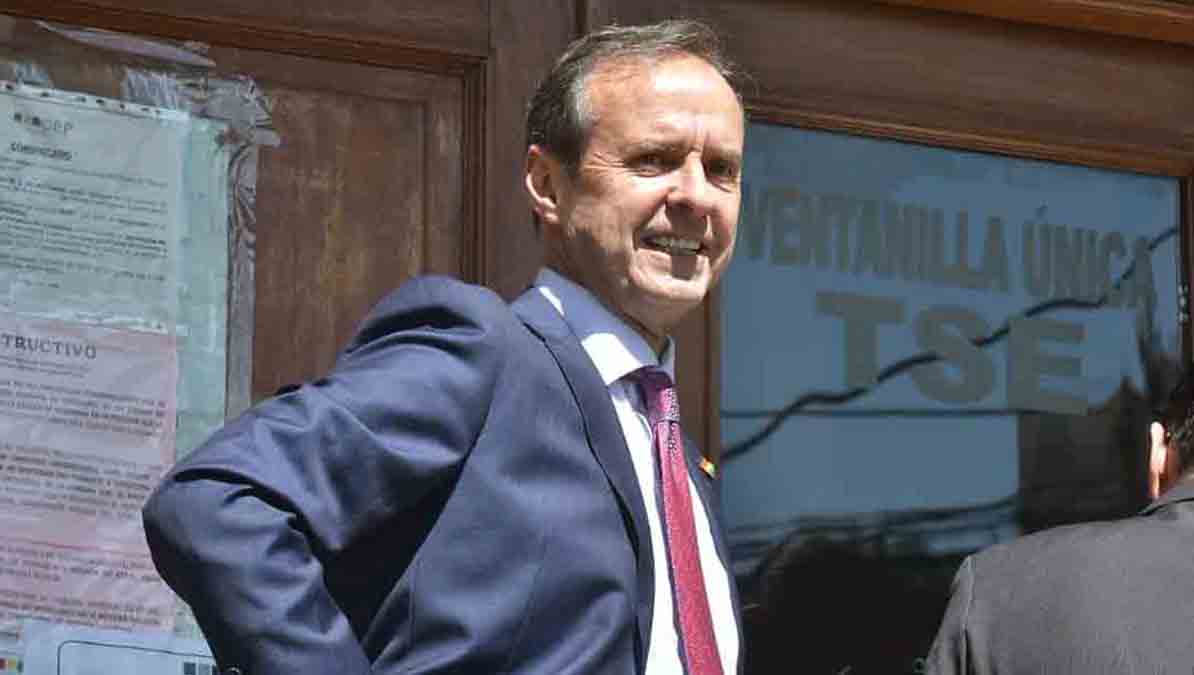 Jorge "Tuto" Quiroga, líder de la alianza Libre