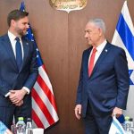 el vicepresidente Vance con el primer ministro israelí Netanyahu