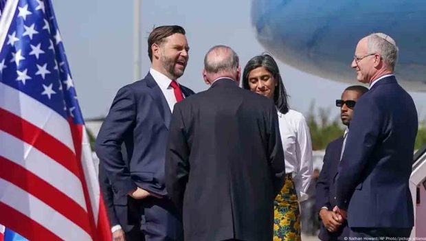 El vicepresidente de Estados Unidos, JD Vance, en Israel