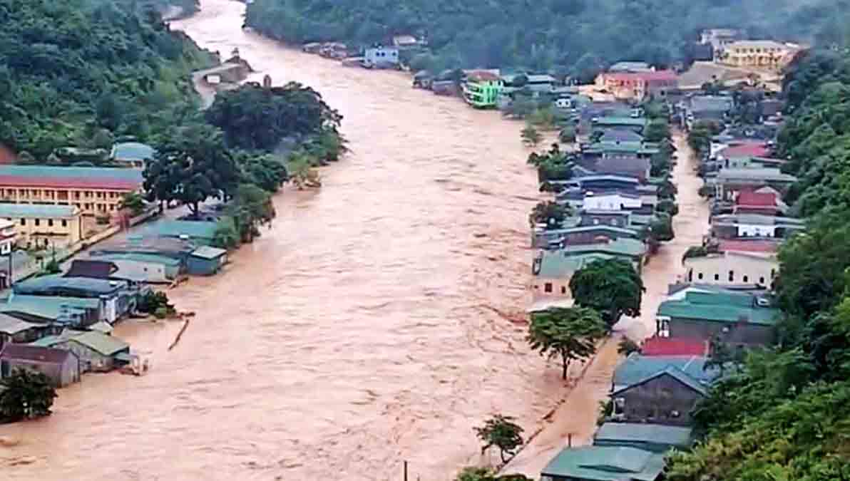 Inundaciones en Vietnam afectan patrimonio histórico
