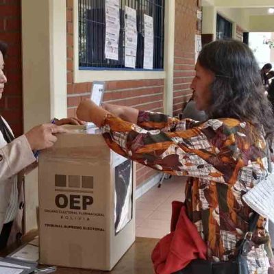 voto en balotaje Cochabamba