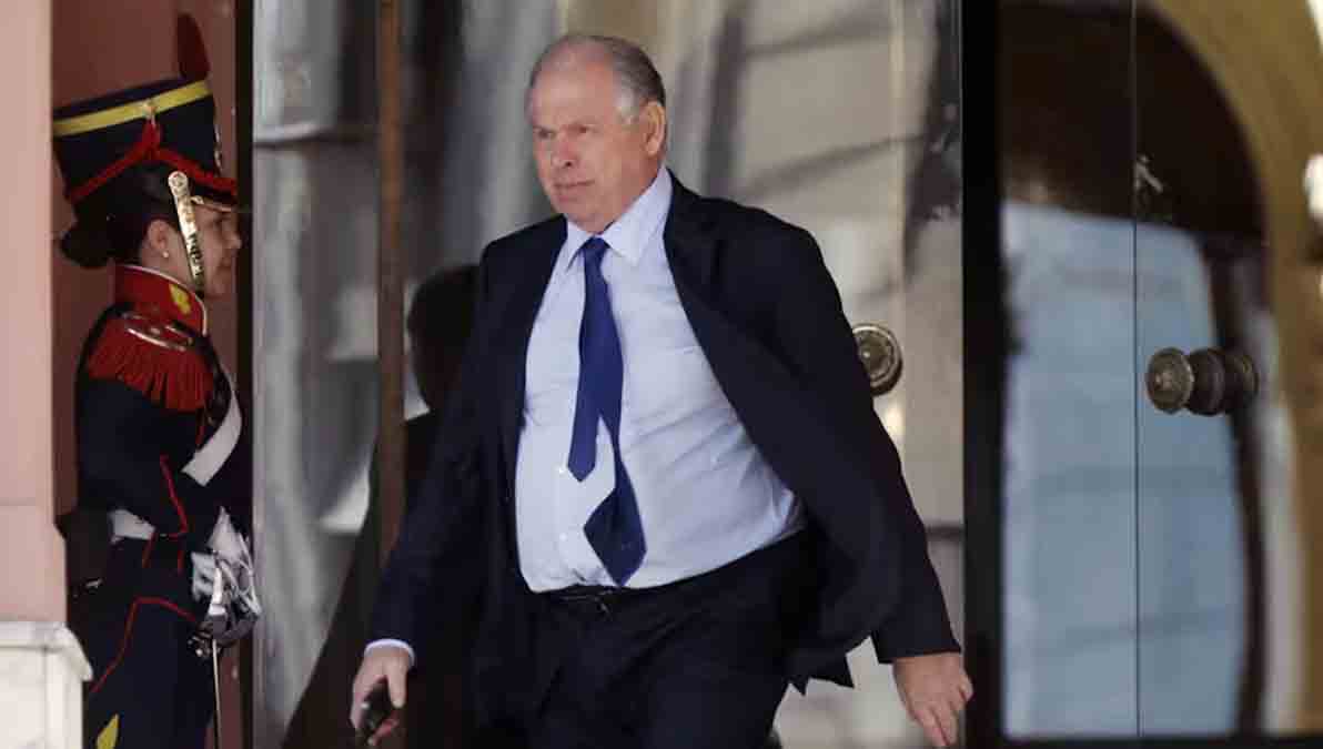 el canciller argentino Gerardo Werthein