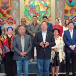 el presidente Arce en su último discurso antes de dejar el poder