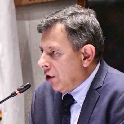 El presidente de la Cámara de Senadores, Diego Ávila Navajas