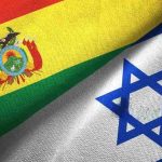 banderas de Bolivia e Israel