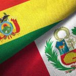 banderas de Bolivia y Perú