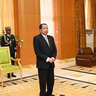 Paúl Biya, presidente de Camerún