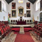 entrega de credenciales a Paz y Lara