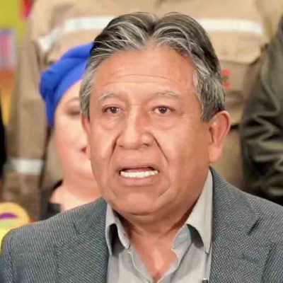 David Choquehuanca, vicepresidente de Bolivia