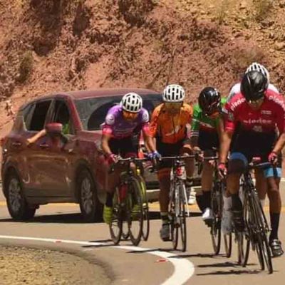 cierre de vías por carrera Vuelta a Cochabamba